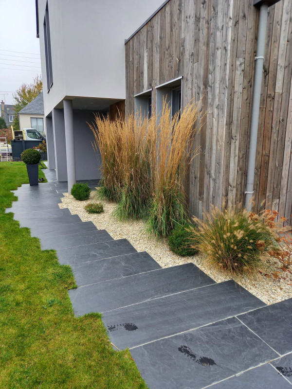 Espaces verts, gazon, Jardin d'Ambiance à Pleslin Trigavou