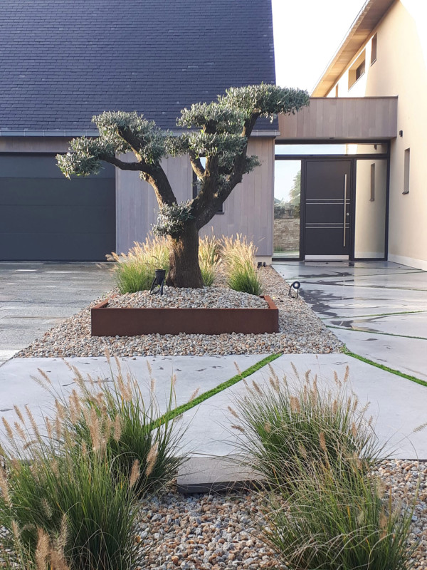 Espaces verts, gazon, Jardin d'Ambiance à Pleslin Trigavou